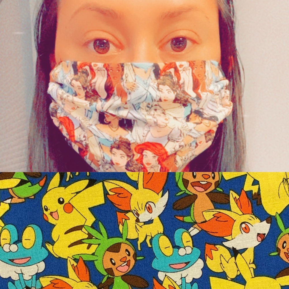 2 Pack Adult Face Mask - Pokémon
